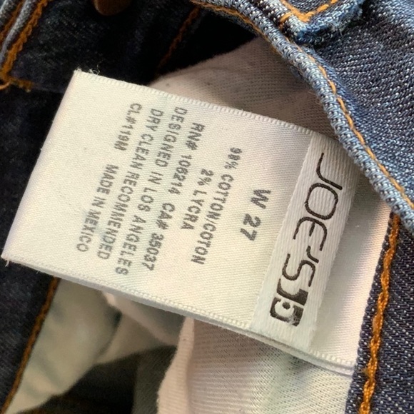 JOE’S JEANS SIZE 27. - Picture 4 of 4